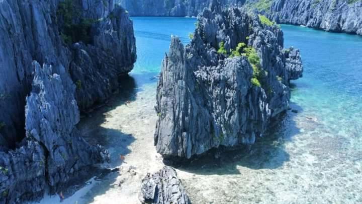 Bucana Kamp Payapa Beachfront El Nido Exterior photo